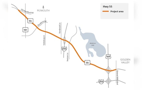 Major Road Reconstruction to Begin on Highway 55 in Twin Cities, MnDOT Alerts Commuters of Delays