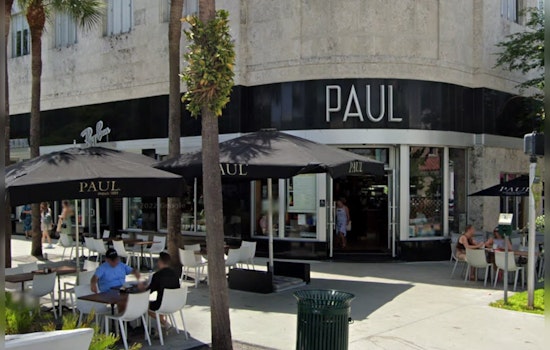 Man Sought for Vandalizing PAUL Bakery in Miami Beach, Caught on Video Using Table as Weapon