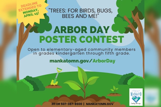 Mankato Extends Arbor Day Poster Contest Deadline to Encourage Young Eco-Artists