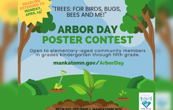 Mankato Extends Arbor Day Poster Contest Deadline to Encourage Young Eco-Artists