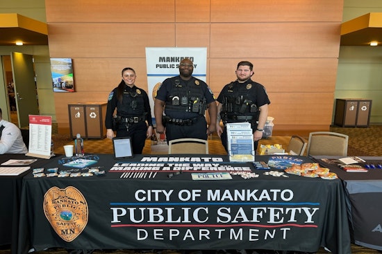 Mankato Police Engage with Potential Recruits at Law Enforcement Conference in Rochester