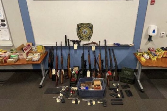 Mansfield Man Cuffed for Cache, Cops Find Arms Arsenal & Explosives Galore on Church Street