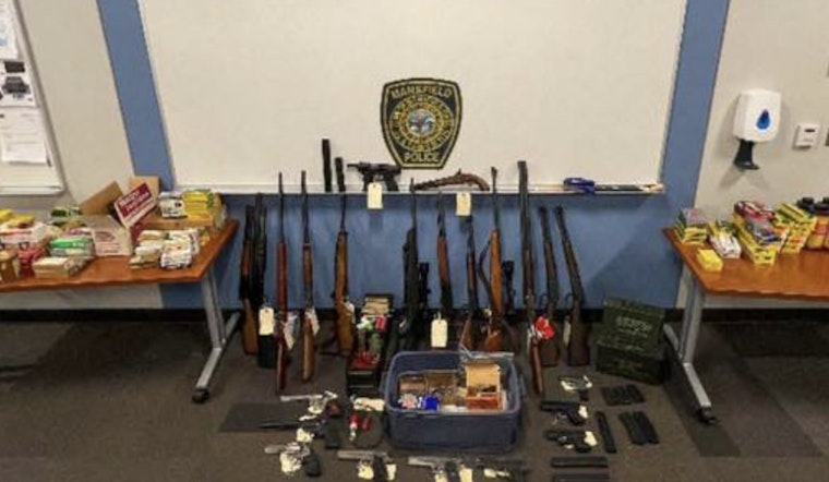 Mansfield Man Cuffed for Cache, Cops Find Arms Arsenal & Explosives Galore on Church Street