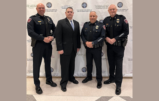 Mansfield Police Captain Graduates from Prestigious Law Enforcement Leadership Program