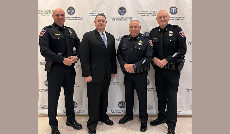 Mansfield Police Captain Graduates from Prestigious Law Enforcement Leadership Program