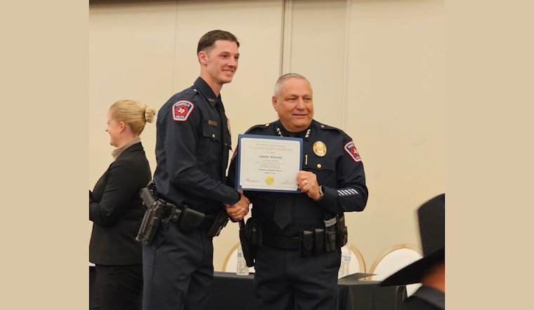 Mansfield Police Department Welcomes New Officers After Graduation Ceremony