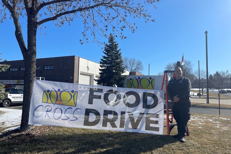 Maple Grove Community Bands Together to Collect Over 900 Pounds of Food at 'Cross Fill the Truck' Event