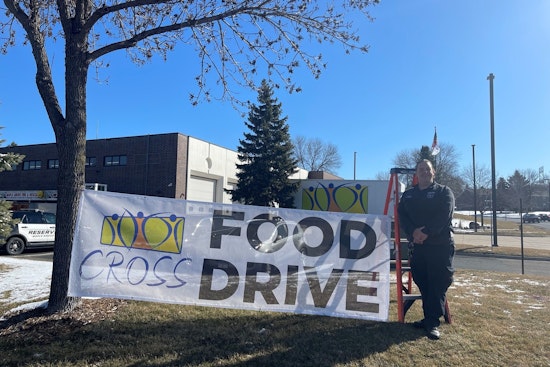 Maple Grove Community Bands Together to Collect Over 900 Pounds of Food at 'Cross Fill the Truck' Event