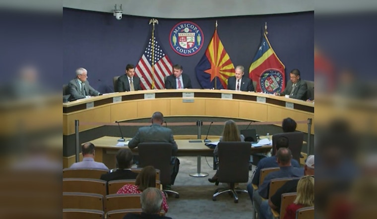 Maricopa County Board Proposes Rules to Curb Disruptions at Meetings