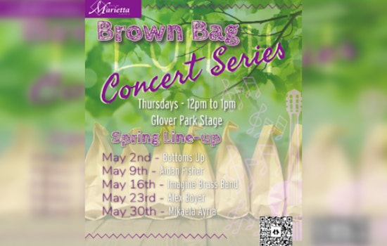 Marietta Square to Host Brown Bag Lunchtime Concert Series Every Thursday in May