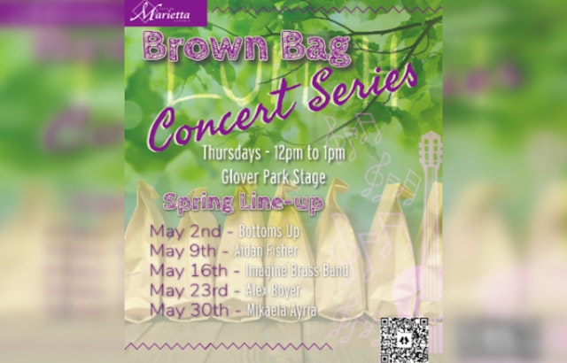 Marietta Square to Host Brown Bag Lunchtime Concert Series Every Thursday in May