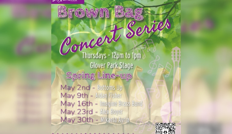 Marietta's Brown Bag Lunchtime Concerts Return in May - Free Midday Music at Glover Park