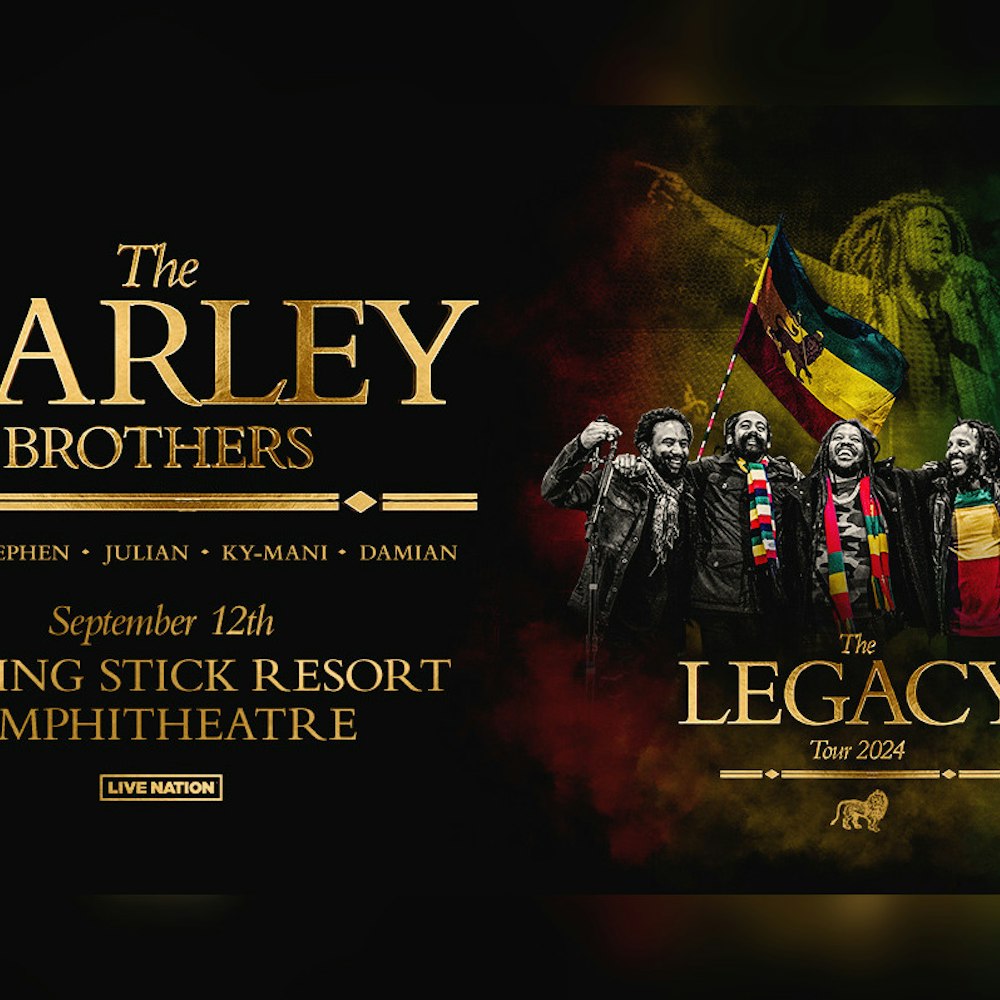 Marley Brothers Unite for "The Legacy Tour", Celebrate Bob Marley's Musical Heritage in Phoenix and Beyond