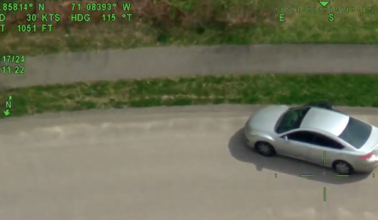 Massachusetts State Police, Aided by Air Support, Halt High-Speed Chase in Berkley, Three From Fall River Charged