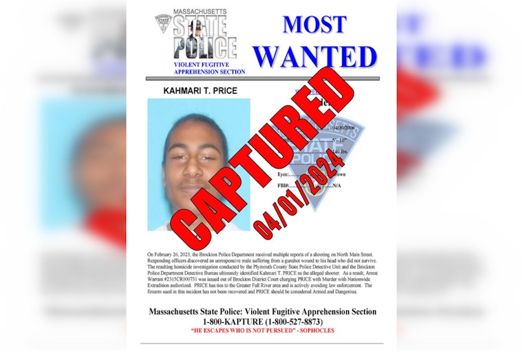 Massachusetts State Police Arrest Teen Suspected of Fatal Brockton Shooting After Statewide Manhunt