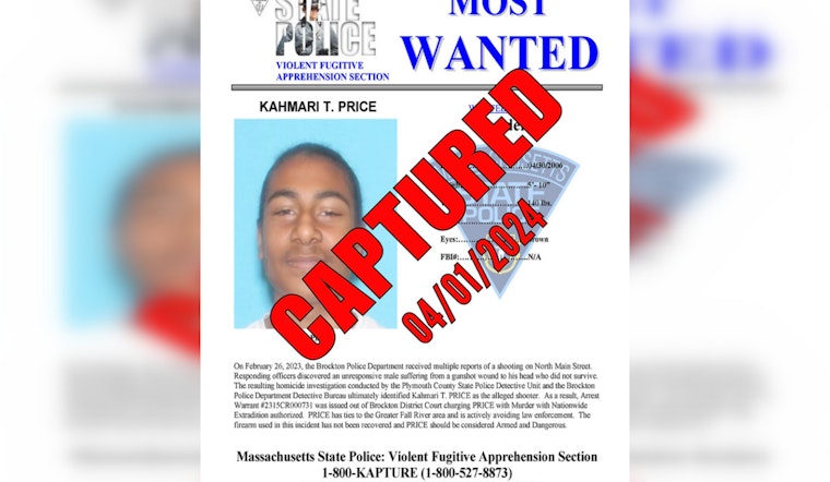Massachusetts State Police Arrest Teen Suspected of Fatal Brockton Shooting After Statewide Manhunt
