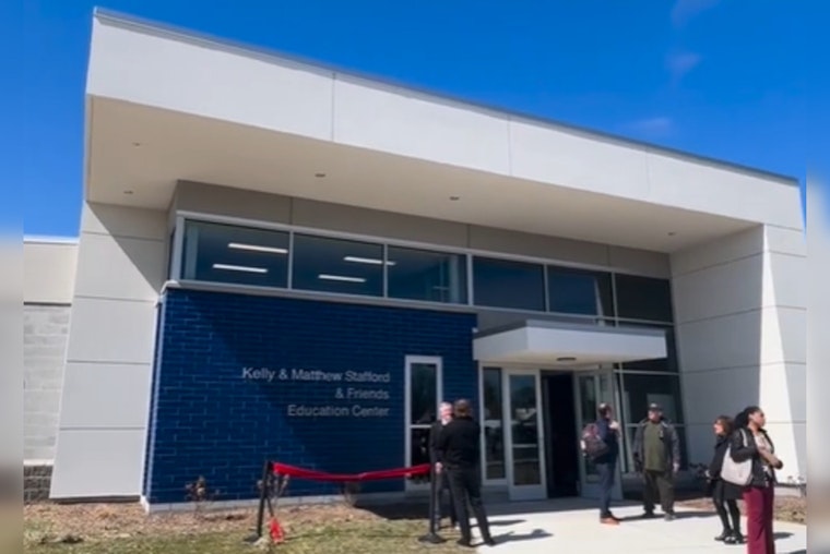 Matthew and Kelly Stafford Celebrate New $4 Million Education Center in Detroit