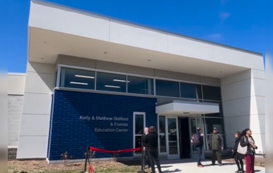 Matthew and Kelly Stafford Celebrate New $4 Million Education Center in Detroit