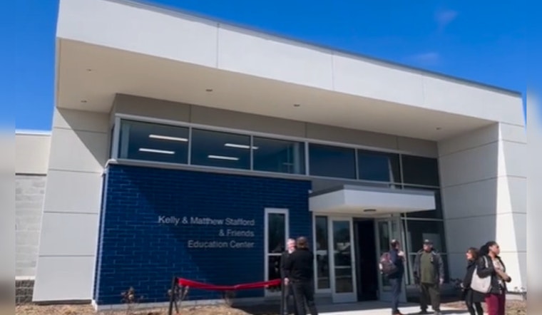 Matthew and Kelly Stafford Celebrate New $4 Million Education Center in Detroit