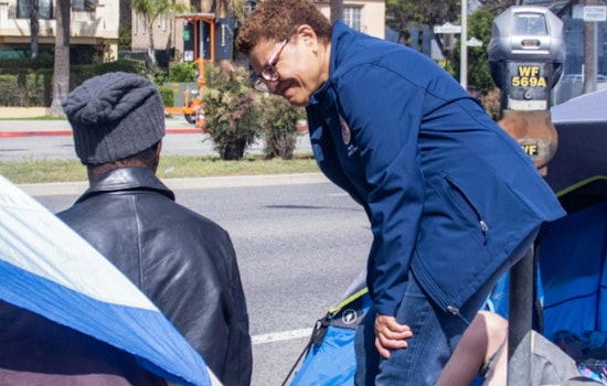 Mayor Karen Bass Advances Homelessness Solution, Over 40 South L.A. Residents Now "Inside Safe"