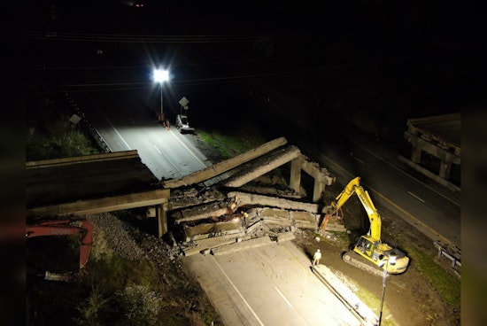 Mercer County's I-376 Reopens Early After Successful Route 318 Bridge Demolition Work