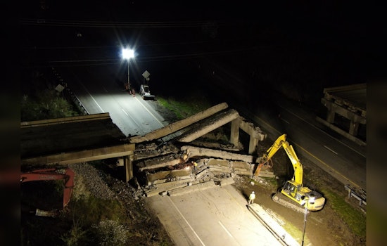 Mercer County's I-376 Reopens Early After Successful Route 318 Bridge Demolition Work