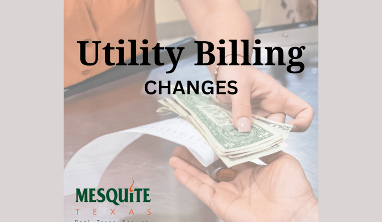 Mesquite Adjusts Utility Billing Hours; Introduces Round-Up Policy and Multi-Channel Payment Options