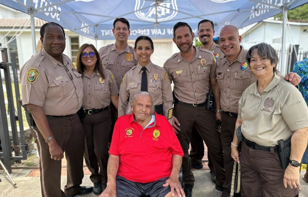 Miami Celebrates Trailblazing 99-Year-Old Retired Officer George Gibson, a Pioneer for Black Policemen