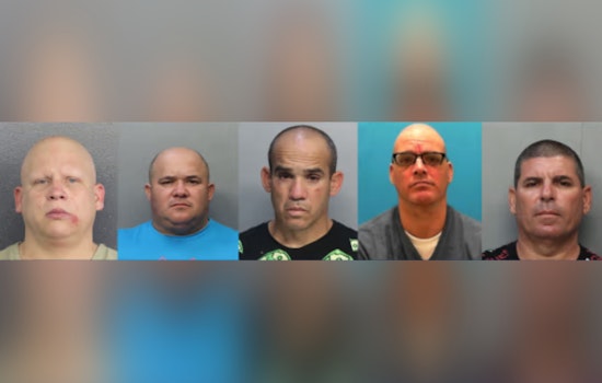 Miami-Dade Quintet Arrested for Orchestrating $55K Retail Theft Scheme Across 13 Florida Counties