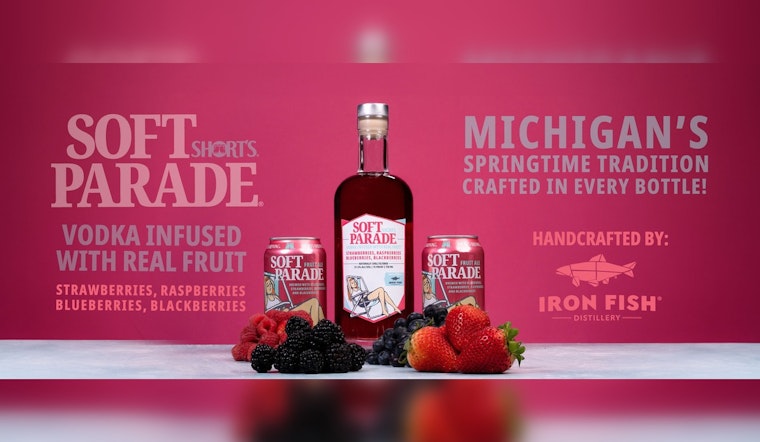 Michigan's Short's Brewing and Iron Fish Distillery Re-release Popular Soft Parade Vodka