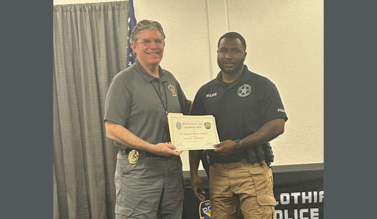 Midlothian Police Honor Standout Officer and Animal Shelter Attendant for Quarterly Accolades