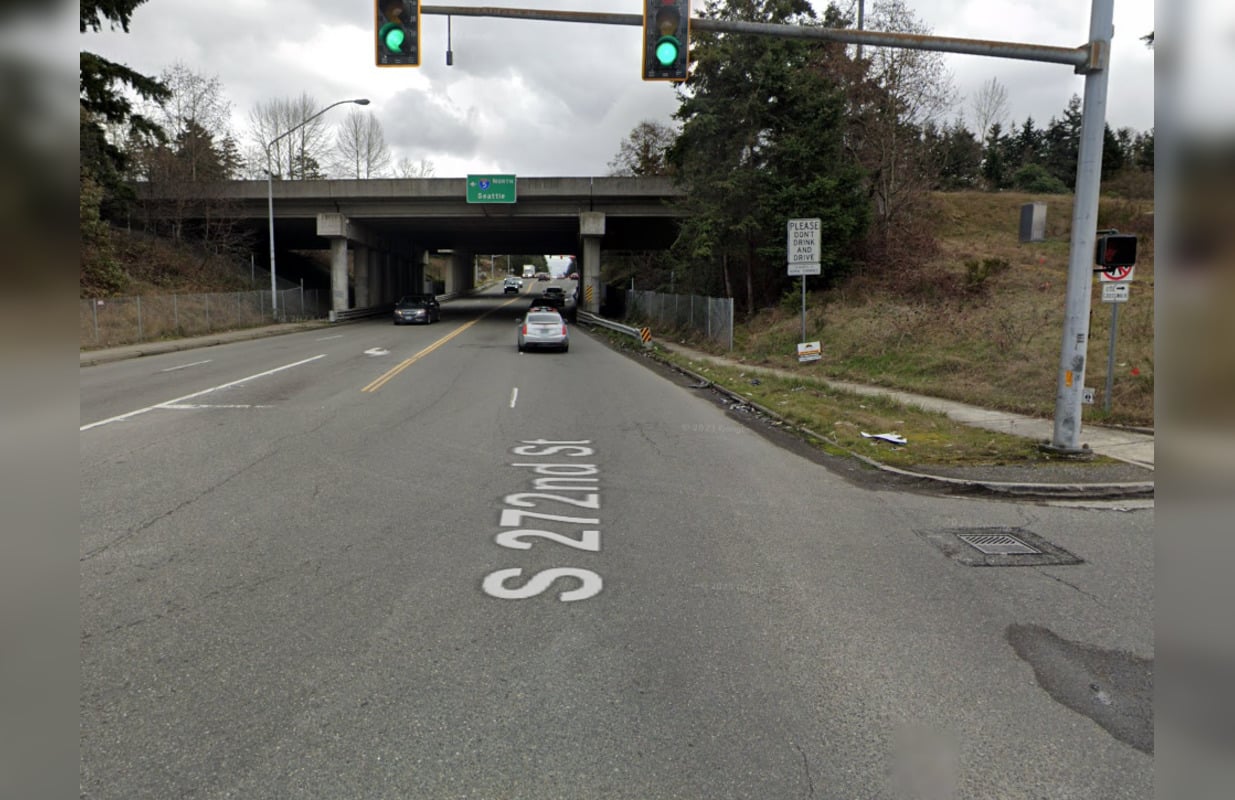 Military Vehicle Rollover On I-5 Causes Major Delays In Federal Way,