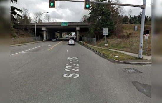 Military Vehicle Rollover on I-5 Causes Major Delays in Federal Way, No Serious Injuries Reported