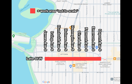 Minneapolis Motorists Face Construction Delays on Lake Street Amid Gas-Main Project