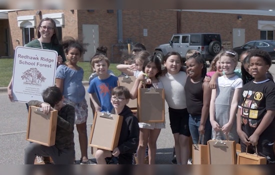Minnesota Master Naturalists Donate Field Desks to Support Adams Elementary Outdoor Learning