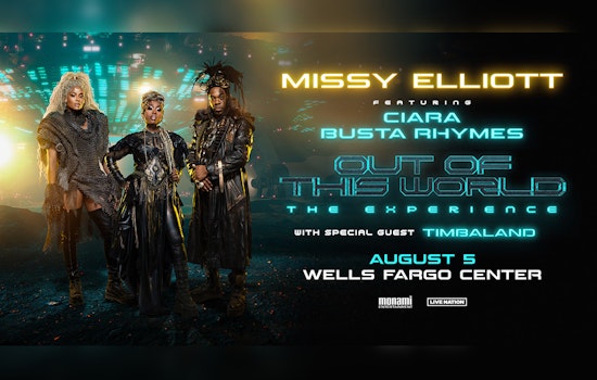 Missy Elliot Announces Debut Headline Tour "Out of this World" with Star-Studded Lineup Coming to Philadelphia