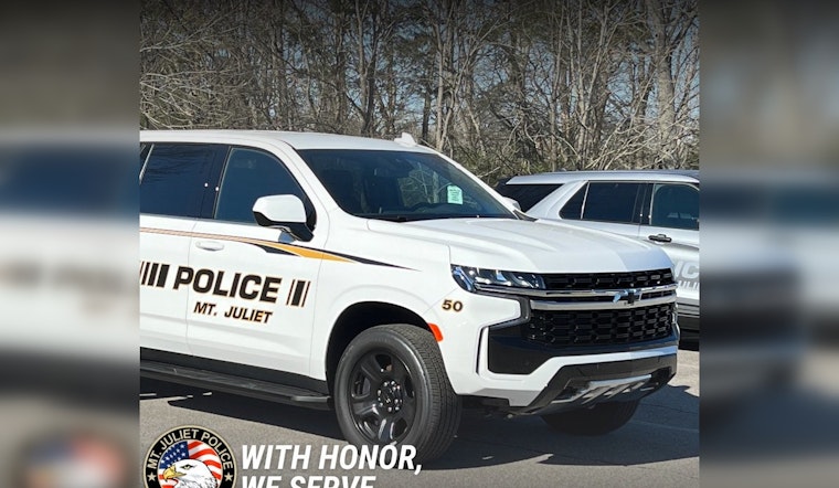 Mt. Juliet Police Arrest Nashville Man and Woman with Outstanding Warrants After Traffic Stop