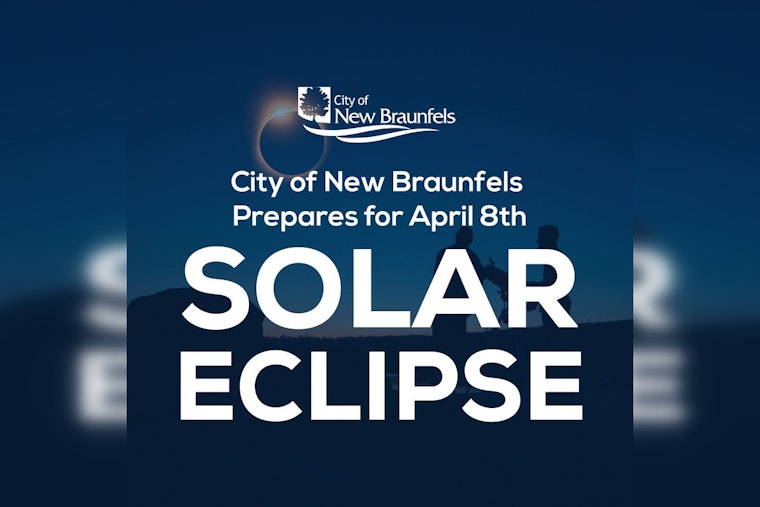 New Braunfels Braces for Solar Spectacle with Extra Cops & Eclipse Tips