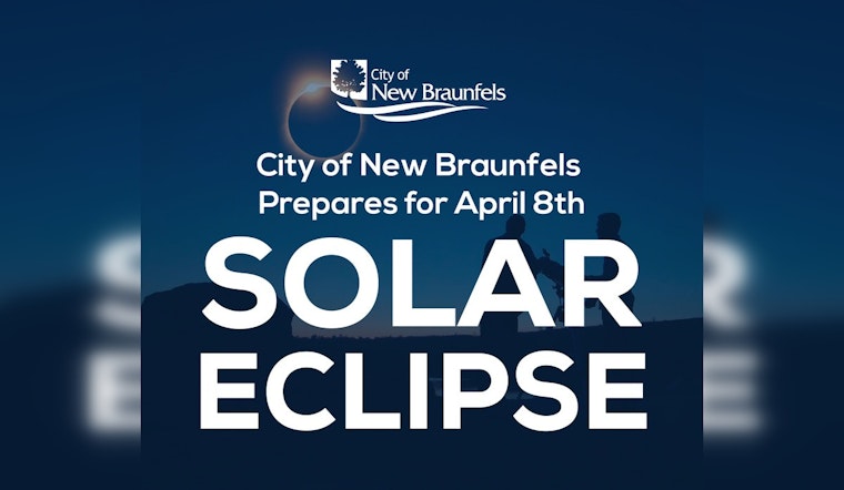 New Braunfels Braces for Solar Spectacle with Extra Cops & Eclipse Tips