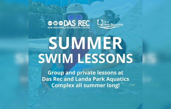 New Braunfels' Das Rec and Landa Park Aquatics Complex Offer Swimming Lessons for Summer