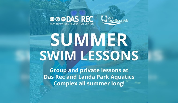 New Braunfels' Das Rec and Landa Park Aquatics Complex Offer Swimming Lessons for Summer