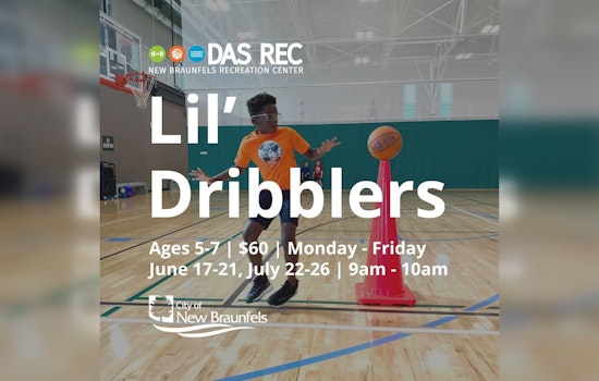 New Braunfels Introduces 'Lil' Dribblers' Basketball Program for Kids at Das Rec Center