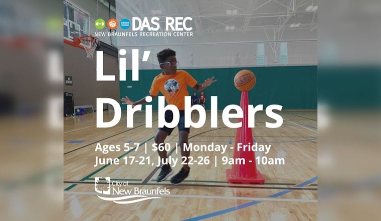 New Braunfels Introduces 'Lil' Dribblers' Basketball Program for Kids at Das Rec Center