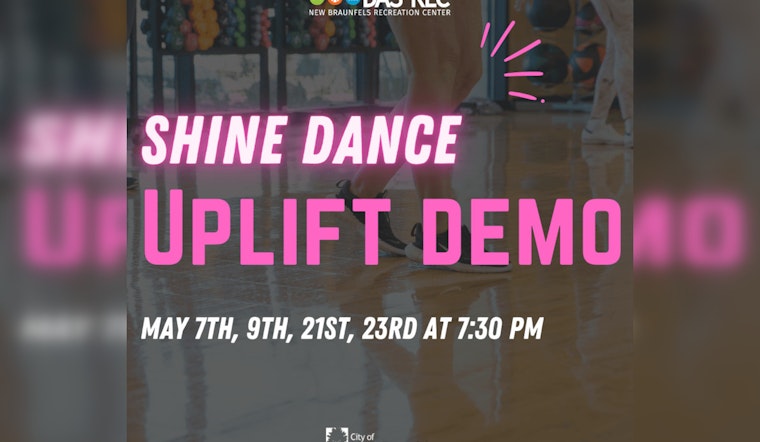New Braunfels Welcomes 'Uplift' Series for a Fun and Challenging Dance-Fitness Class at Shine Dance Fitness