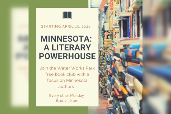 New 'Minnesota: Literary Powerhouse' Book Club to Launch at Water Works Park in Minneapolis