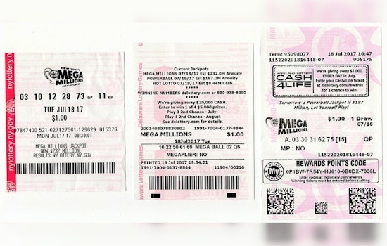 Niederwald Resident Hits $1 Million Mega Millions Prize with Quick Pick Ticket from Creedmoor Gas Station