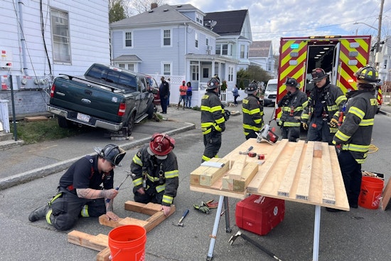 No Injuries Reported as Pickup Truck Slams into Brockton Home, Shaking Community