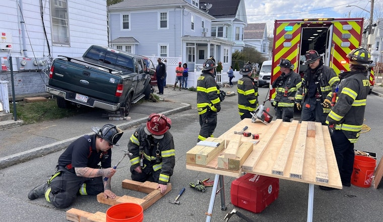 No Injuries Reported as Pickup Truck Slams into Brockton Home, Shaking Community