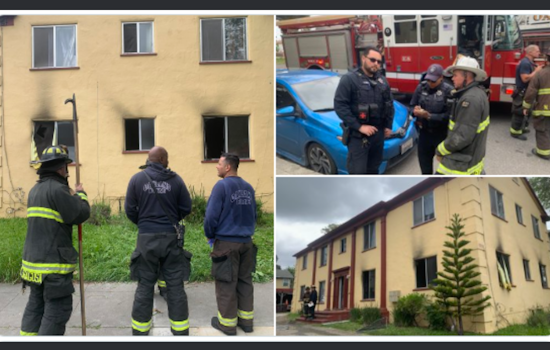Oakland Apartment Fire Knocked Down by Firefighters, Three Injured Amid Early Morning Blaze