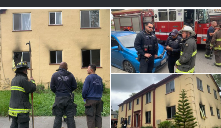 Oakland Apartment Fire Knocked Down by Firefighters, Three Injured Amid Early Morning Blaze